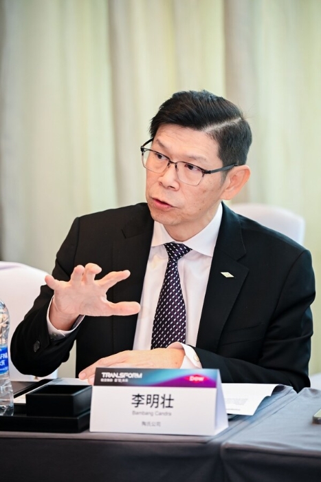 陶氏公司包装与特种塑料事业部亚太区商务副总裁李明壮先生